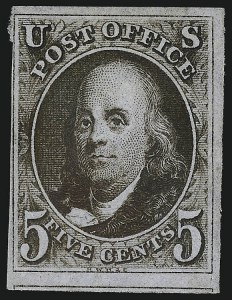 Sale 1090, Lot 1097, 1847 Issue & 1875 Reproduction of 1847 Issue (Scott 1-4)