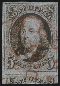 Sale 1090, Lot 1099, 1847 Issue & 1875 Reproduction of 1847 Issue (Scott 1-4)