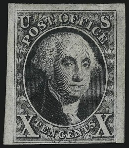 Sale 1090, Lot 1110, 1847 Issue & 1875 Reproduction of 1847 Issue (Scott 1-4)