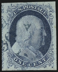 Sale Number 1090, Lot Number 1126, 1851-56 Issue (Scott 6-17)