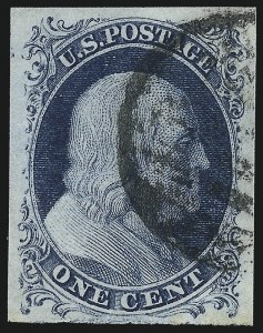 Sale Number 1090, Lot Number 1127, 1851-56 Issue (Scott 6-17)