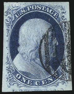 Sale 1090, Lot 1128, 1851-56 Issue (Scott 6-17)