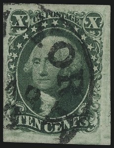 Sale 1090, Lot 1140, 1851-56 Issue (Scott 6-17)