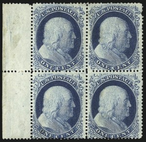 Sale 1090, Lot 1147, 1857-60 Issue (Scott 18-39)