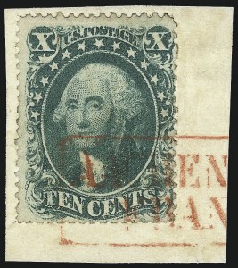 Sale 1090, Lot 1164, 1857-60 Issue (Scott 18-39)