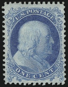 Sale 1090, Lot 1180, 1875 Reprint of 1857-60 Issue (Scott 40-47)
