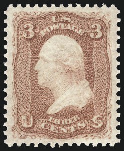Sale Number 1090, Lot Number 1193, 1861-66 Issue (Scott 56-78) Sale Number 1090, Lot Number 1193, 1861-66 Issue (Scott 56-78)