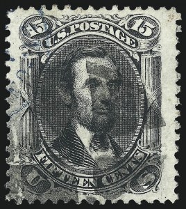 Sale 1090, Lot 1212, 1861-66 Issue (Scott 56-78)