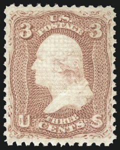 Sale 1090, Lot 1222, 1867-68 Grilled Issue (Scott 79-101)