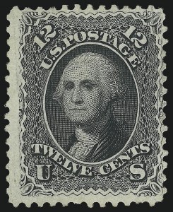 Sale 1090, Lot 1225, 1867-68 Grilled Issue (Scott 79-101)