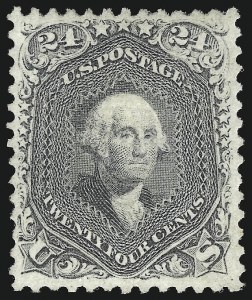 Sale 1090, Lot 1237, 1867-68 Grilled Issue (Scott 79-101)