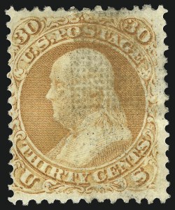 Sale 1090, Lot 1238, 1867-68 Grilled Issue (Scott 79-101)