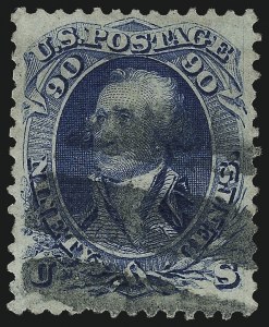 Sale 1090, Lot 1240, 1867-68 Grilled Issue (Scott 79-101)