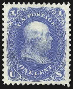 Sale 1090, Lot 1241, 1875 Re-Issue of 1861-66 Issue (Scott 102-111)