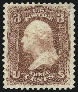 Sale 1090, Lot 1245, 1875 Re-Issue of 1861-66 Issue (Scott 102-111)