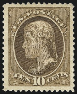 Sale 1090, Lot 1359, 1873-83 Continental & American Bank Note Co. Issues (Scott 156-218)