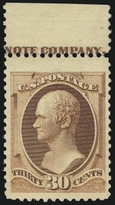 Sale 1090, Lot 1370, 1873-83 Continental & American Bank Note Co. Issues (Scott 156-218)