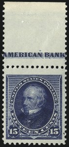 Sale 1090, Lot 1377, 1890-93 Issue (Scott 219-229)