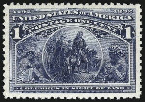 Sale 1090, Lot 1385, 1893 Columbian Issue (Scott 230-245)