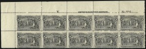 Sale 1090, Lot 1390, 1893 Columbian Issue (Scott 230-245)