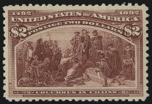 Sale 1090, Lot 1400A, 1893 Columbian Issue (Scott 230-245)