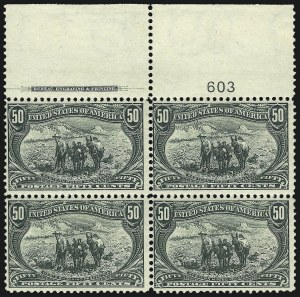 Sale 1090, Lot 1419, 1898 Trans-Mississippi, 1901 Pan-American Issues (Scott 285-299)