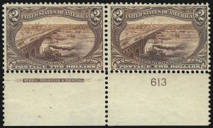 Sale 1090, Lot 1428, 1898 Trans-Mississippi, 1901 Pan-American Issues (Scott 285-299)