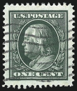 Sale 1090, Lot 1445, 1908-10 Washington-Franklin Issues (Scott 331-388)