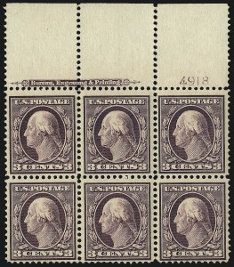 Sale 1090, Lot 1446, 1908-10 Washington-Franklin Issues (Scott 331-388)