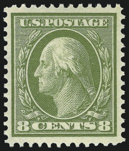 Sale 1090, Lot 1451, 1908-10 Washington-Franklin Issues (Scott 331-388)