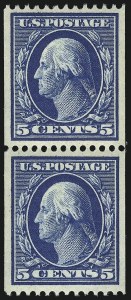 Sale 1090, Lot 1463, 1908-10 Washington-Franklin Issues (Scott 331-388)