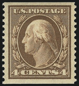 Sale 1090, Lot 1467, 1908-10 Washington-Franklin Issues (Scott 331-388)