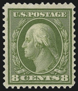 Sale 1090, Lot 1476, 1908-10 Washington-Franklin Issues (Scott 331-388)
