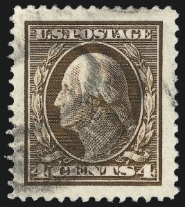 Sale Number 1090, Lot Number 1481, 1908-10 Washington-Franklin Issues (Scott 331-388)