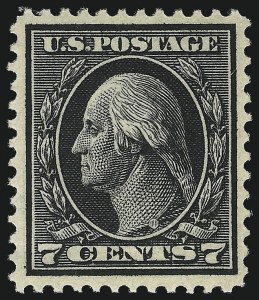 Sale 1090, Lot 1498, 1912-15 Washington-Franklin Issues (Scott 405-461)