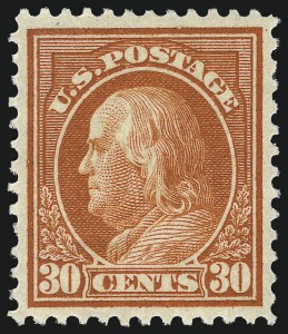 Sale 1090, Lot 1502, 1912-15 Washington-Franklin Issues (Scott 405-461)