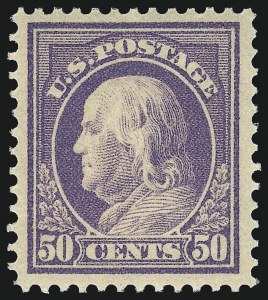 Sale 1090, Lot 1504, 1912-15 Washington-Franklin Issues (Scott 405-461)