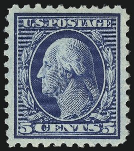 Sale 1090, Lot 1506, 1912-15 Washington-Franklin Issues (Scott 405-461)