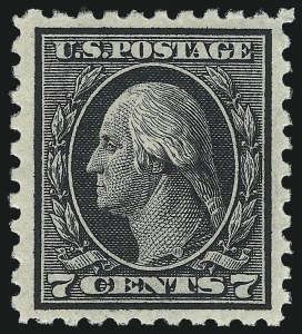 Sale 1090, Lot 1509, 1912-15 Washington-Franklin Issues (Scott 405-461)