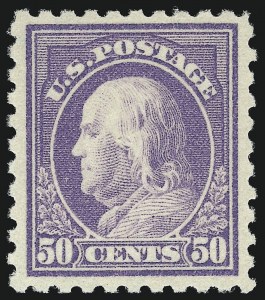 Sale 1090, Lot 1515, 1912-15 Washington-Franklin Issues (Scott 405-461)