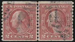 Sale 1090, Lot 1522, 1912-15 Washington-Franklin Issues (Scott 405-461)