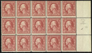 Sale 1090, Lot 1557, 1916-19 Issues (Scott 462-524)