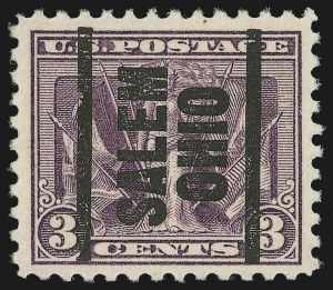 Sale 1090, Lot 1575, 1918-20 Issues (Scott 525-547a)