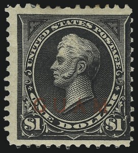 Sale 1090, Lot 1737, U.S. Possessions: Canal Zone, Guam
