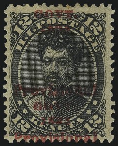 Sale 1090, Lot 1763, Hawaii, Puerto Rico, Ryukus