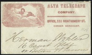 Sale 1090, Lot 1836, Telegraph Covers