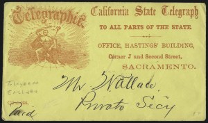 Sale 1090, Lot 1842, Telegraph Covers