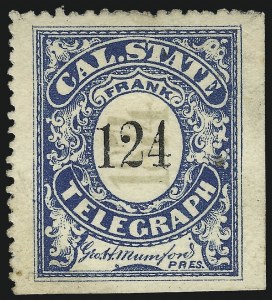 Sale 1090, Lot 1866, Telegraph Company Stamps