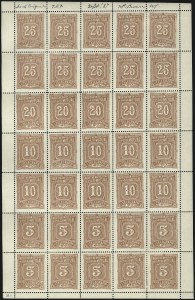 Sale 1090, Lot 1888, Telegraph Company Stamps