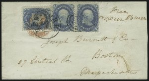 Sale 1090, Lot 1964, Presidents Signatures and Free Franks